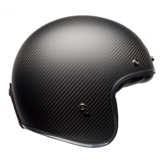 Bell Custom 500 Carbon Solid Black Dlx